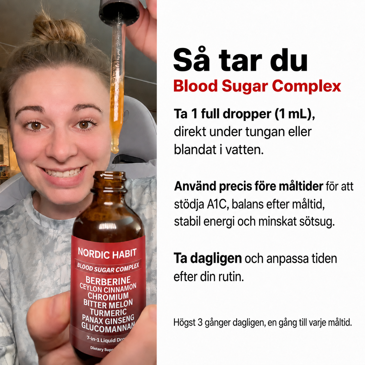 Nordic Habit 7-i-1 Blodsockerkomplex