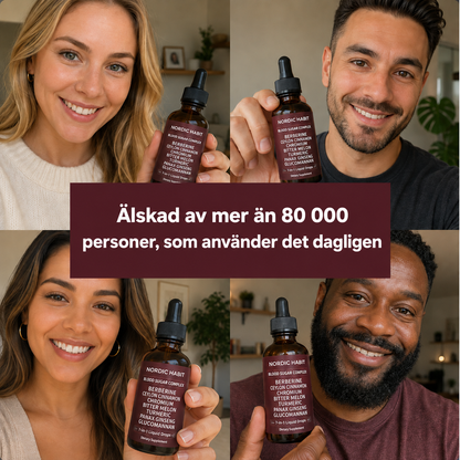 Nordic Habit 7-i-1 Blodsockerkomplex