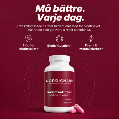 NordicHabit Hjärt-och-kärl Tillskott