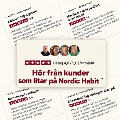 NordicHabit Hjärt-och-kärl Tillskott
